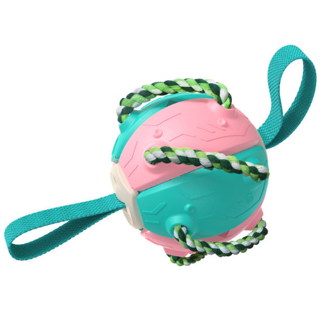 blue, pink and white toy displayed on white background