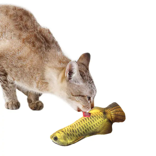 Nip 'n' Flip Fish Toy - Irresistible Catnip Fun!