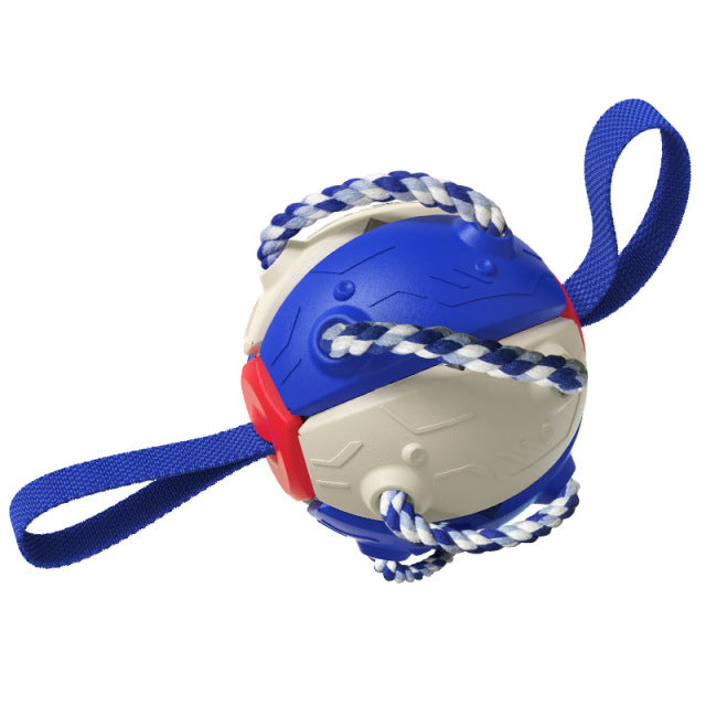 dark blue, red and white toy on white background. 