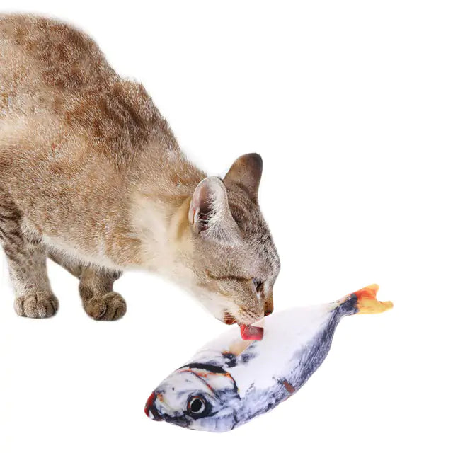 Nip 'n' Flip Fish Toy - Irresistible Catnip Fun!