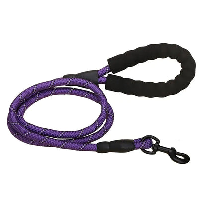 Purple Power Leash on a white background.