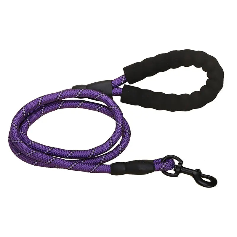 Purple Power Leash on a white background.