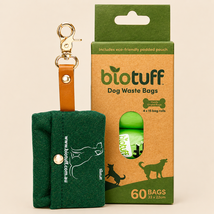 Biotuff Dog Waste Bags & Dispenser