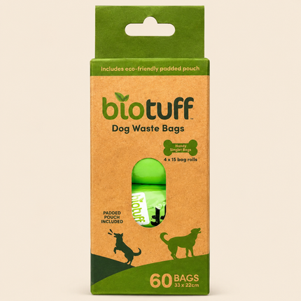Biotuff Dog Waste Bags & Dispenser