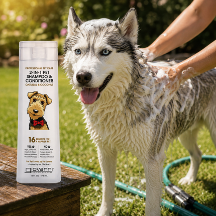 Giovanni Professional Pet Care 2-in-1 Shampoo & Conditioner – 473ml