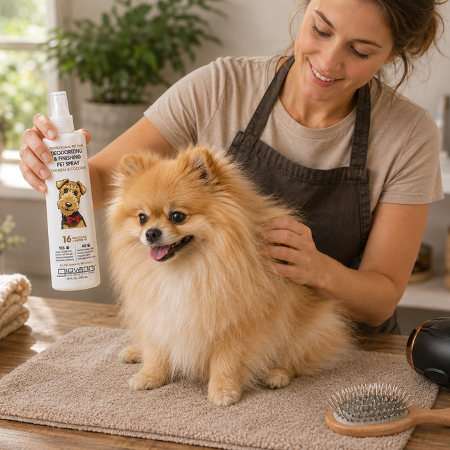Giovanni Professional Pet Care Deodorizing & Finishing Spray – 295ml