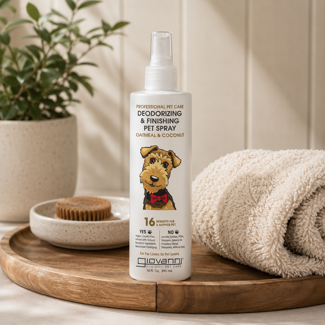 Giovanni Professional Pet Care Deodorizing & Finishing Spray – 295ml