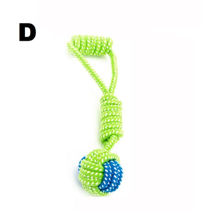 green and blue knot  toy on a white background 