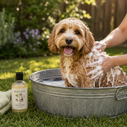 Koala Eco Dog Wash – Marjoram & Rosalina 500ml