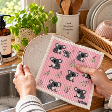 RetroKitchen Koala Sponge Cloth