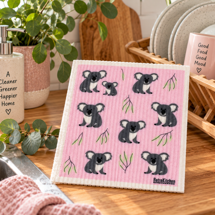 RetroKitchen Koala Sponge Cloth