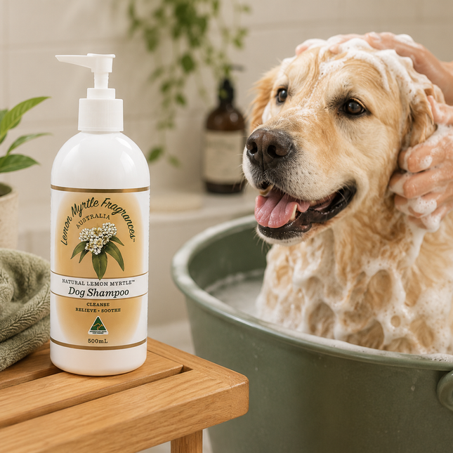 Lemon Myrtle Fragrances Dog Shampoo – 250ml