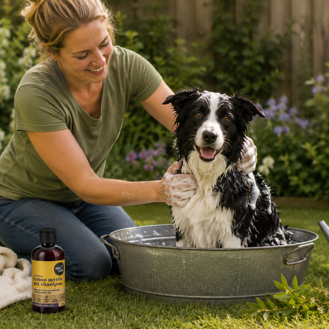 Simply Clean Lemon Myrtle Pet Shampoo – 250ml