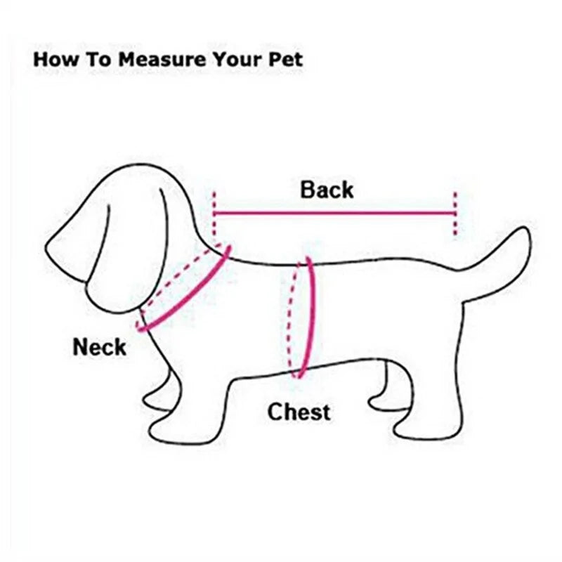 Size guide - how to measure your pet 