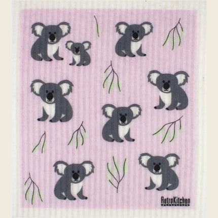 RetroKitchen Koala Sponge Cloth