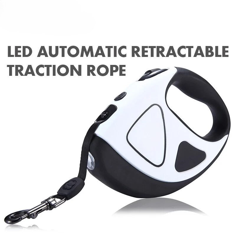 Ultimate Retractable Dog Leash with Built-In Torch