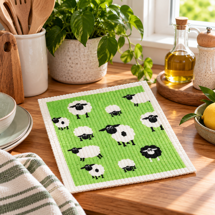 RetroKitchen Sheep Sponge Cloth