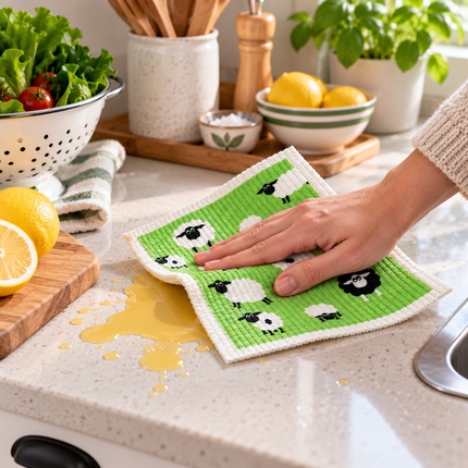 RetroKitchen Sheep Sponge Cloth