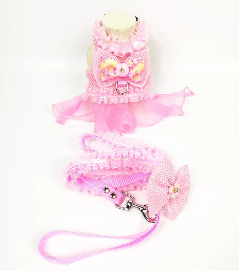 pink Divine Princess Pet Ensemble on white background 