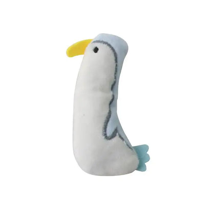 Penguin plush toy white background