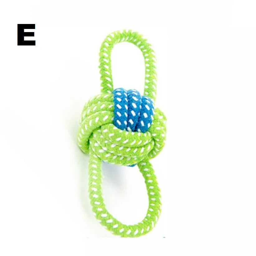 green and blue two loop toy on a white background 