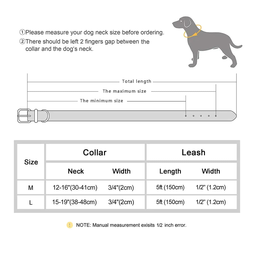 white background, showing size chart. 